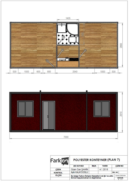 POLYESTER KONTEYNER (PLAN 7)